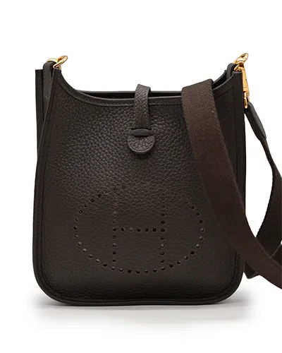 Hermes Evelyne TPM Amazon Ebene Clemence GHW pre-owned in Dubai
