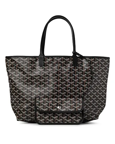 Goyard St Louis PM Black pre-owned in Dubai