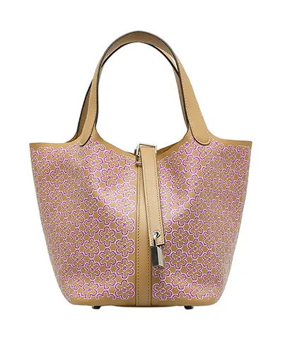 Hermes Picotin Lock 18 Lucky Daisy Chai Swift SHW pre-owned in Dubai